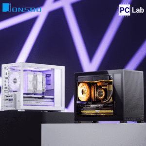 Vỏ case PC máy tính Jonsbo D32 STD Black (M-ATX, Mid Tower, Đen)