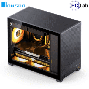 Vỏ case PC máy tính Jonsbo D32 STD Black (M-ATX, Mid Tower, Đen)
