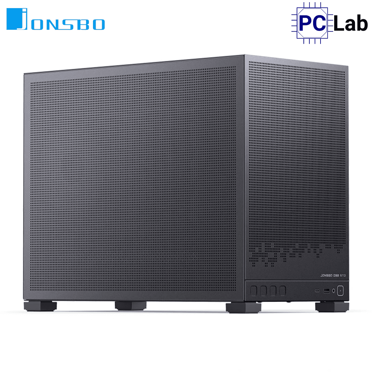 Vỏ case PC máy tính Jonsbo D32 STD MESH Black (M-ATX, Mid Tower, Đen)