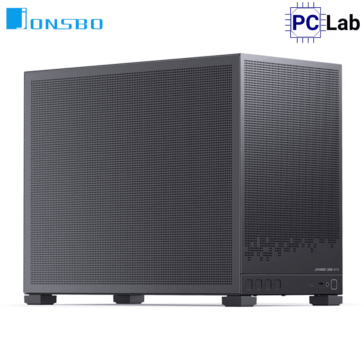 Vỏ case PC máy tính Jonsbo D32 STD MESH Black (M-ATX, Mid Tower, Đen)