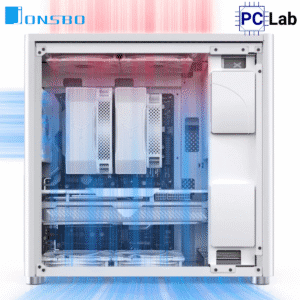 Vỏ case PC máy tính Jonsbo D40 White (ATX, Mid Tower, Trắng)