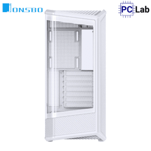 Vỏ case PC máy tính Jonsbo D400 White (ATX, Mid Tower, Trắng)