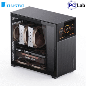 Vỏ case PC máy tính Jonsbo D41 MESH SCREEN Black (ATX, Mid Tower, Đen)