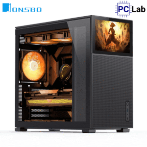 Vỏ case PC máy tính Jonsbo D41 MESH SCREEN Black (ATX, Mid Tower, Đen)