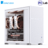 Vỏ case PC máy tính Jonsbo D41 MESH White (ATX, Mid Tower, Trắng)