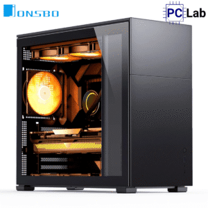 Vỏ case PC máy tính Jonsbo D41 STD Black (ATX, Mid Tower, Đen)