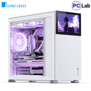 Vỏ case PC máy tính Jonsbo D41 STD SCREEN White (ATX, Mid Tower, Trắng)