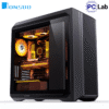 Vỏ case PC máy tính Jonsbo D500 Black (E-ATX, Full Tower, Đen)
