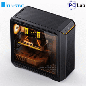 Vỏ case PC máy tính Jonsbo D500 Black (E-ATX, Full Tower, Đen)