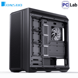 Vỏ case PC máy tính Jonsbo D500 Black (E-ATX, Full Tower, Đen)