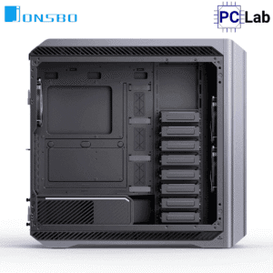 Vỏ case PC máy tính Jonsbo D500 Silver (E-ATX, Full Tower, Bạc)