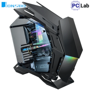 Vỏ case PC máy tính Jonsbo MOD-3 Black (ATX, Mid Tower, Đen)