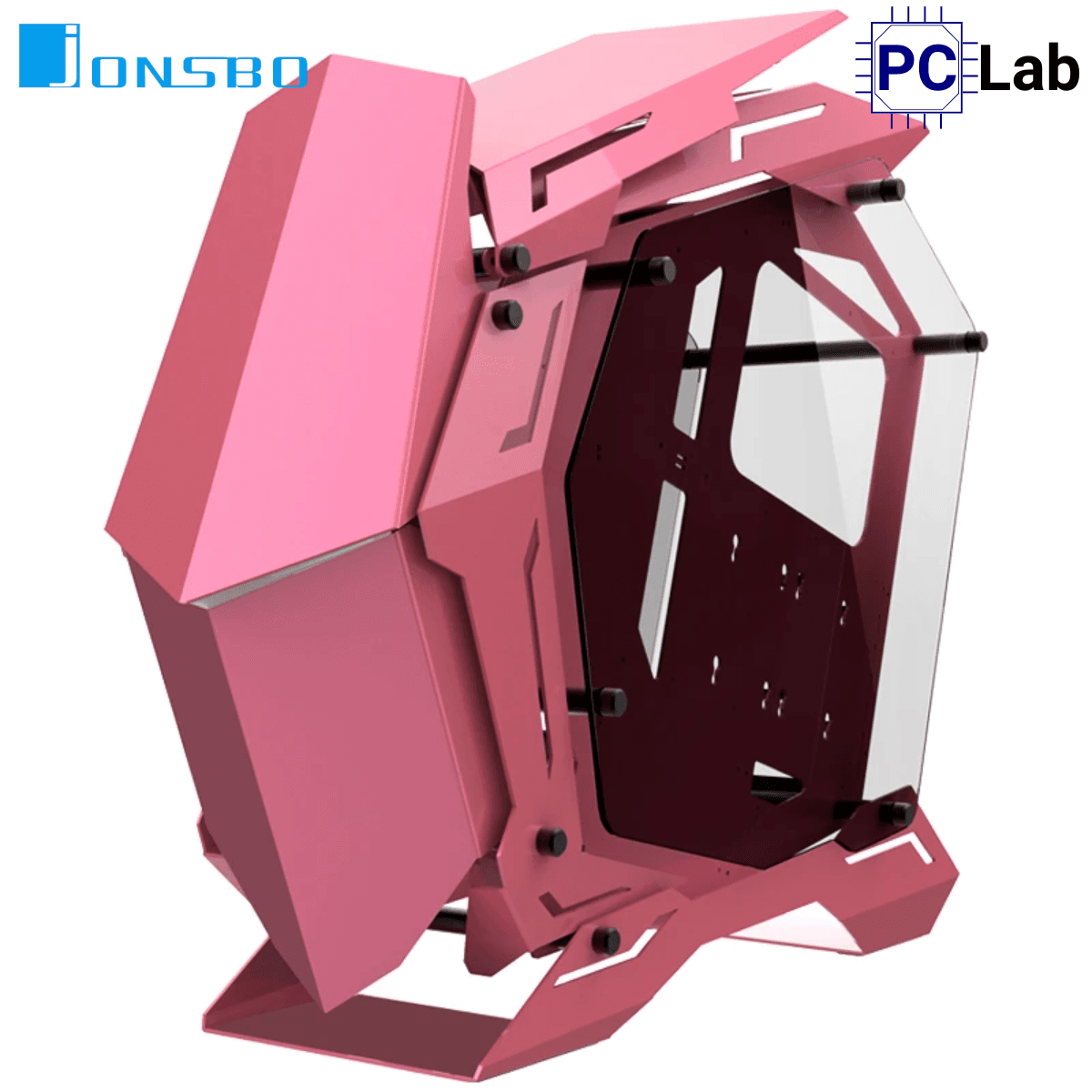 Vỏ case PC máy tính Jonsbo MOD-3 Pink (ATX, Mid Tower, Hồng)