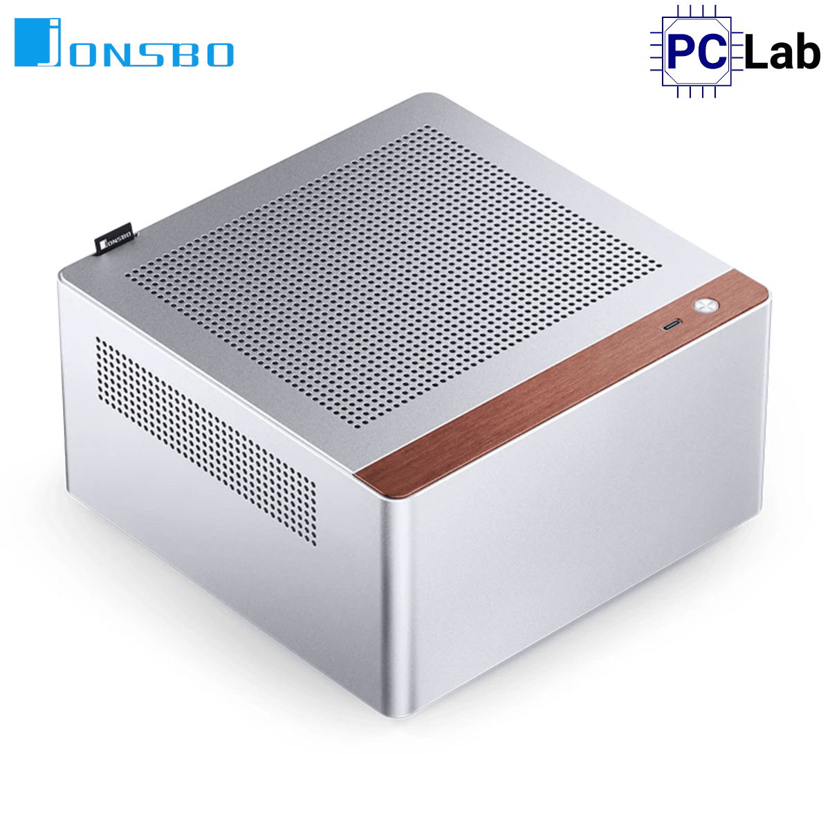 Vỏ case PC máy tính Jonsbo N10 Silver (ITX, Mini Tower, Bạc)