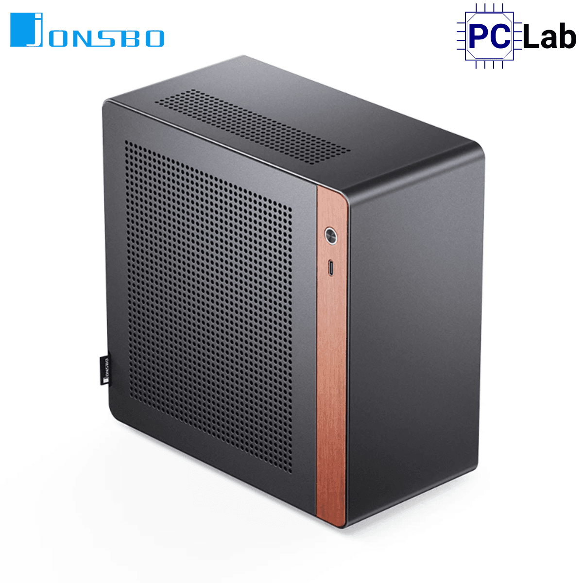 Vỏ case PC máy tính Jonsbo NV10 Black (ITX, Mini Tower, Đen)