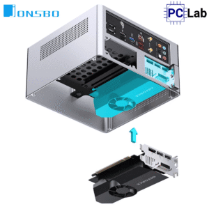 Vỏ case PC máy tính Jonsbo NV10 Silver (ITX, Mini Tower, Bạc)