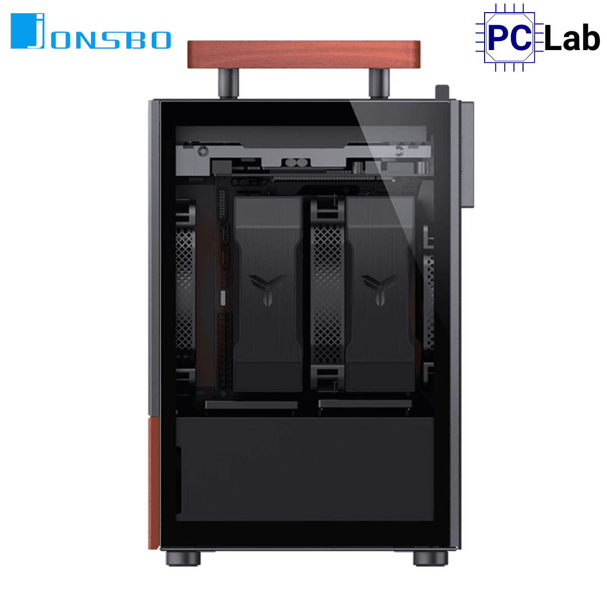 Vỏ case PC máy tính Jonsbo T6 Black (ITX, Mini Tower, Đen)