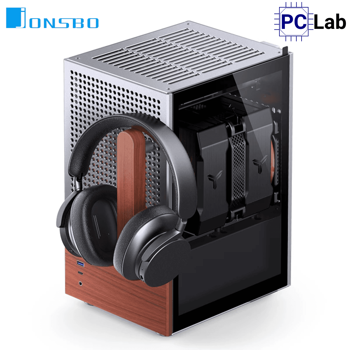 Vỏ case PC máy tính Jonsbo T6 Silver (ITX, Mini Tower, Bạc)