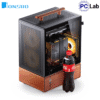 Vỏ case PC máy tính Jonsbo T7 Black (M-ATX, Mid Tower, Đen)