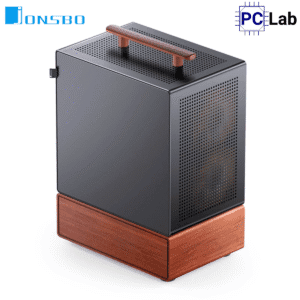 Vỏ case PC máy tính Jonsbo T7 Black (M-ATX, Mid Tower, Đen)