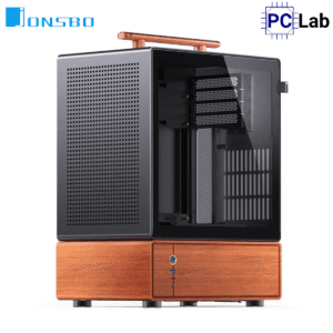 Vỏ case PC máy tính Jonsbo T7 Black (M-ATX, Mid Tower, Đen)
