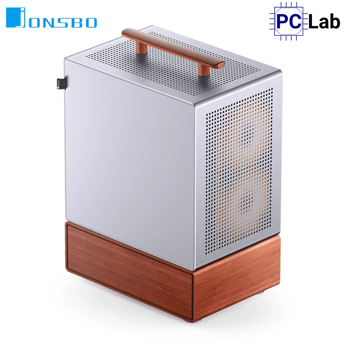 Vỏ case PC máy tính Jonsbo T7 Silver (M-ATX, Mid Tower, Bạc)