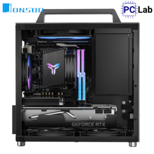 Vỏ case PC máy tính Jonsbo T8 PLUS Black (ITX, Mini Tower, Đen)