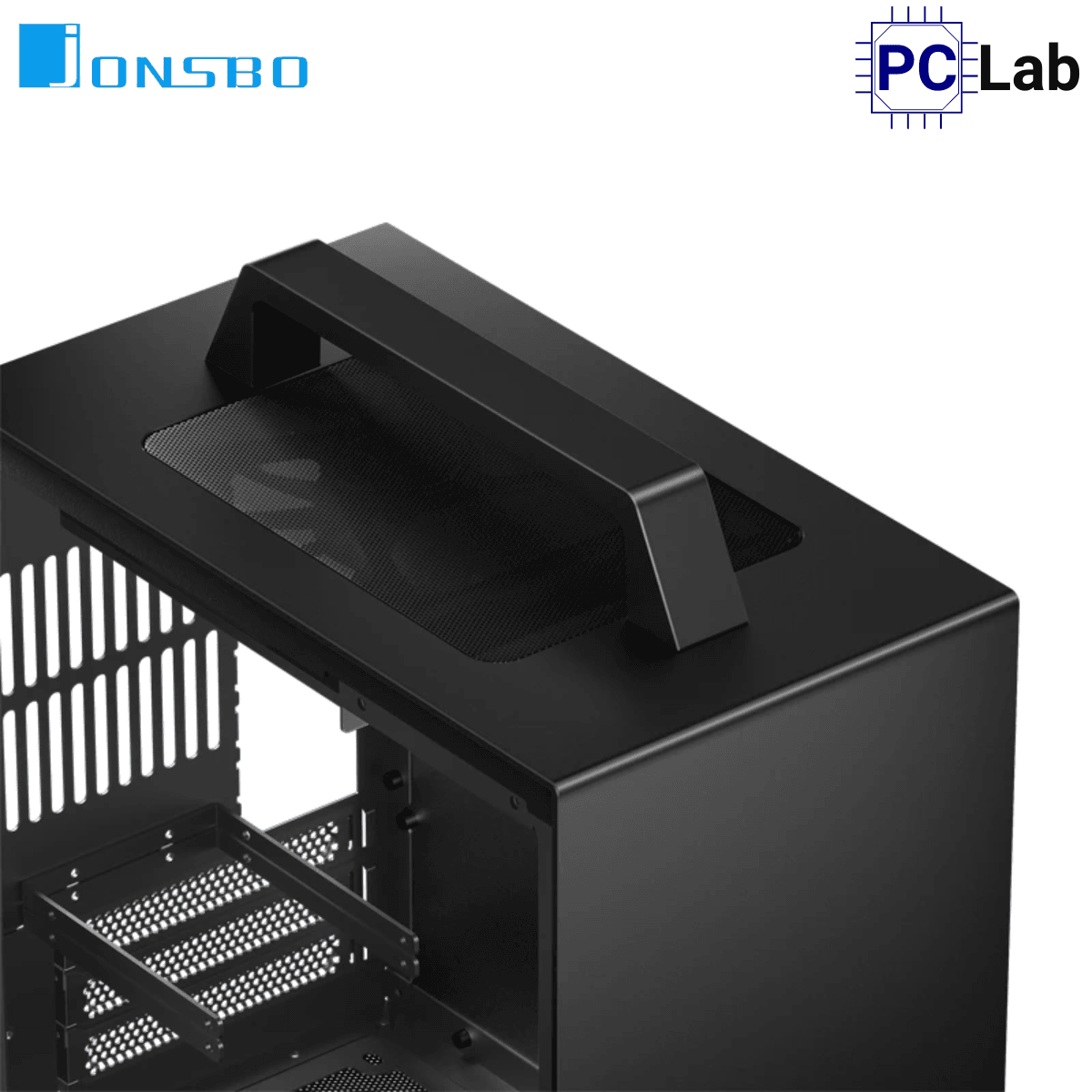 Vỏ case PC máy tính Jonsbo T8 PLUS Black (ITX, Mini Tower, Đen)