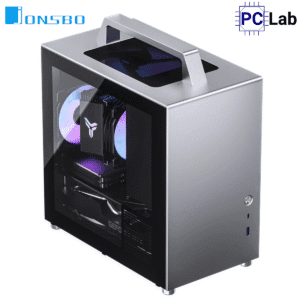 Vỏ case PC máy tính Jonsbo T8 PLUS Silver (ITX, Mini Tower, Bạc)