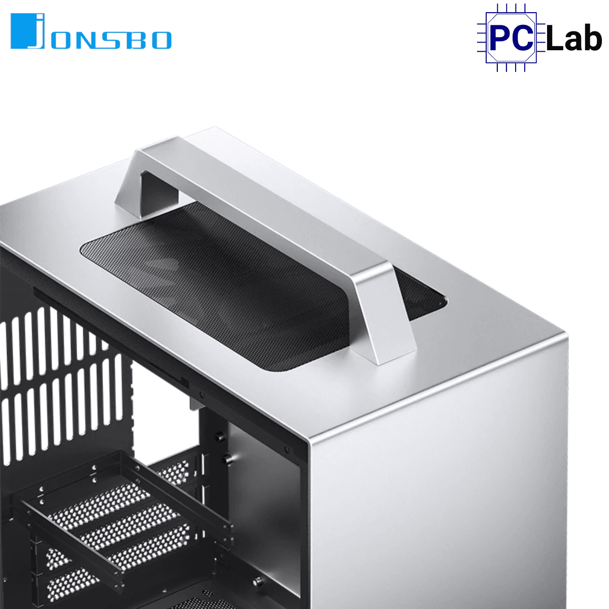 Vỏ case PC máy tính Jonsbo T8 PLUS Silver (ITX, Mini Tower, Bạc)