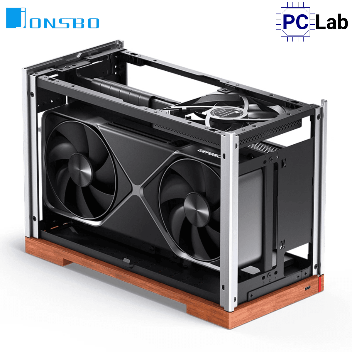 Vỏ case PC máy tính Jonsbo T9 Silver (ITX, Mini Tower, Bạc)