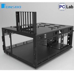 Vỏ case PC máy tính Jonsbo TB01 Black (E-ATX, Full Tower, Đen)