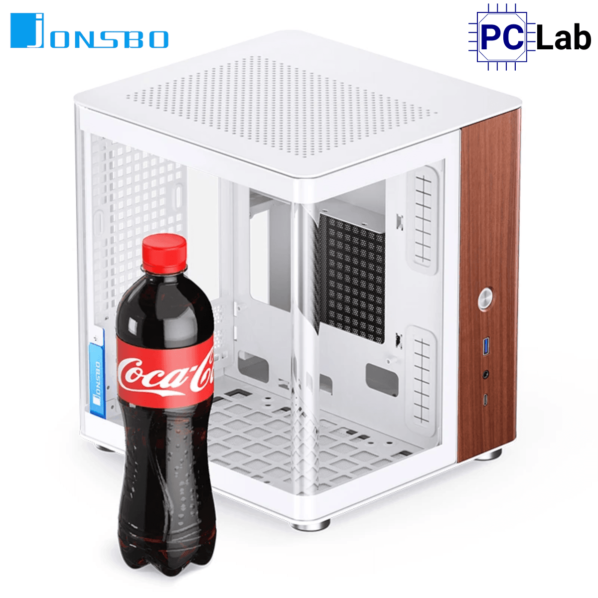 Vỏ case PC máy tính Jonsbo TK-0 White (ITX, Mini Tower, Trắng)