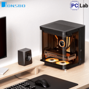 Vỏ case PC máy tính Jonsbo TK-1 Black (M-ATX, Mid Tower, Đen)