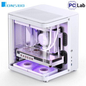 Vỏ case PC máy tính Jonsbo TK-1 White (M-ATX, Mid Tower, Trắng)