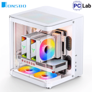 Vỏ case PC máy tính Jonsbo TK-1 White (M-ATX, Mid Tower, Trắng)