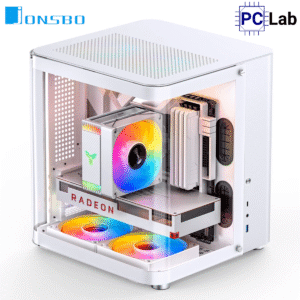 Vỏ case PC máy tính Jonsbo TK-1 White (M-ATX, Mid Tower, Trắng)