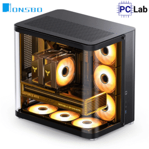 Vỏ case PC máy tính Jonsbo TK-2 Black (ATX, Mid Tower, Đen)