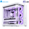 Vỏ case PC máy tính Jonsbo TK-2 White (ATX, Mid Tower, Trắng)