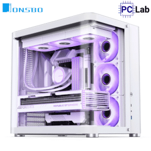 Vỏ case PC máy tính Jonsbo TK-2 White (ATX, Mid Tower, Trắng)