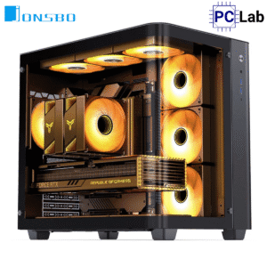 Vỏ case PC máy tính Jonsbo TK-3 Black (ATX, Mid Tower, Đen)