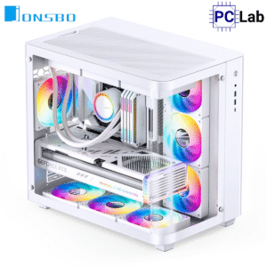 Vỏ case PC máy tính Jonsbo TK-3 White (ATX, Mid Tower, Trắng)