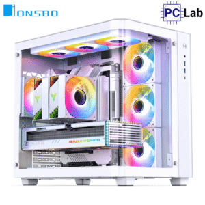 Vỏ case PC máy tính Jonsbo TK-3 White (ATX, Mid Tower, Trắng)