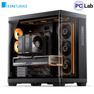 Vỏ case PC máy tính Jonsbo TK-4 Black (ATX, Mid Tower, Đen)