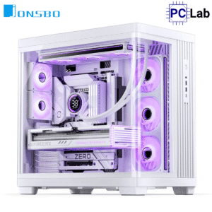 Vỏ case PC máy tính Jonsbo TK-4 White (ATX, Mid Tower, Trắng)
