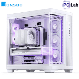 Vỏ case PC máy tính Jonsbo TK-4 White (ATX, Mid Tower, Trắng)
