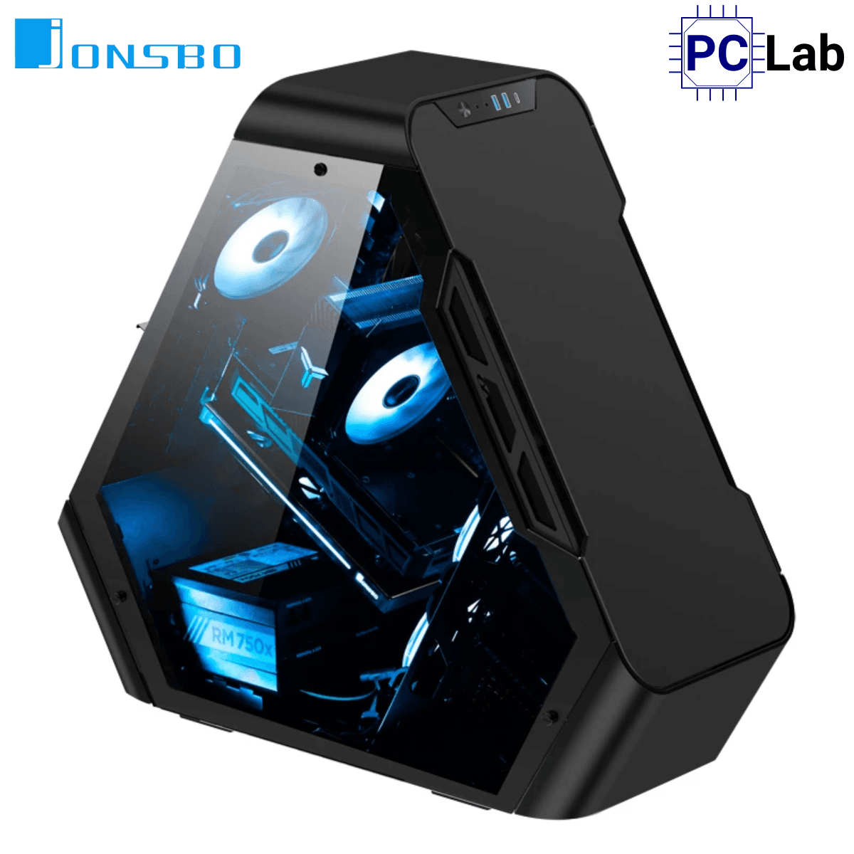 Vỏ case PC máy tính Jonsbo TR03-A Black (ATX, Mid Tower, Đen)