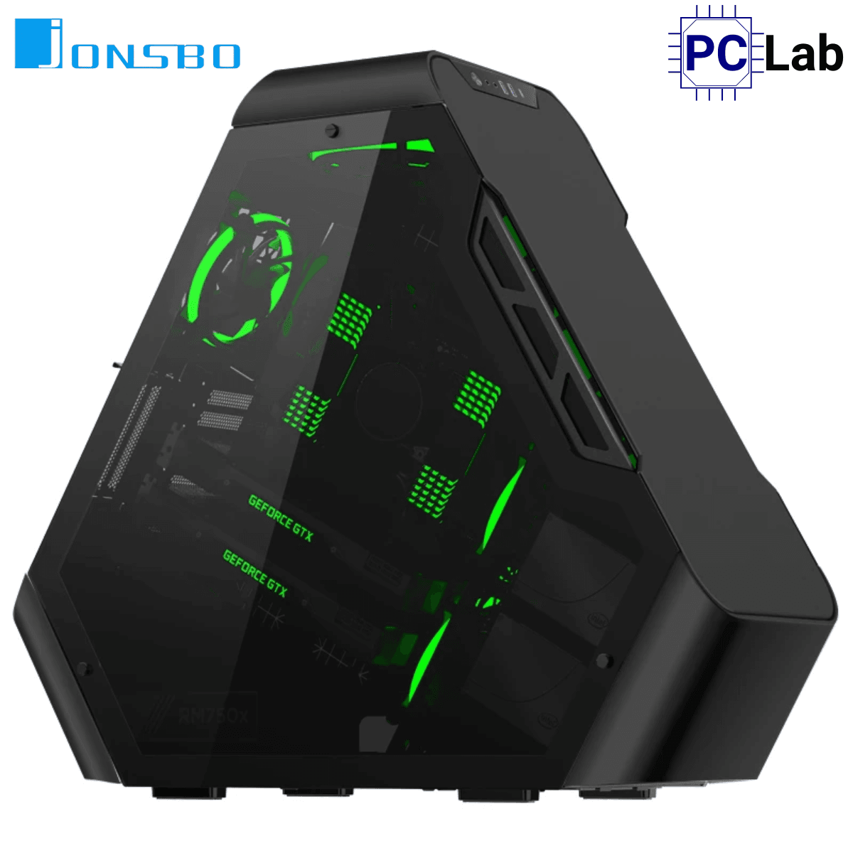 Vỏ case PC máy tính Jonsbo TR03-A Black (ATX, Mid Tower, Đen)