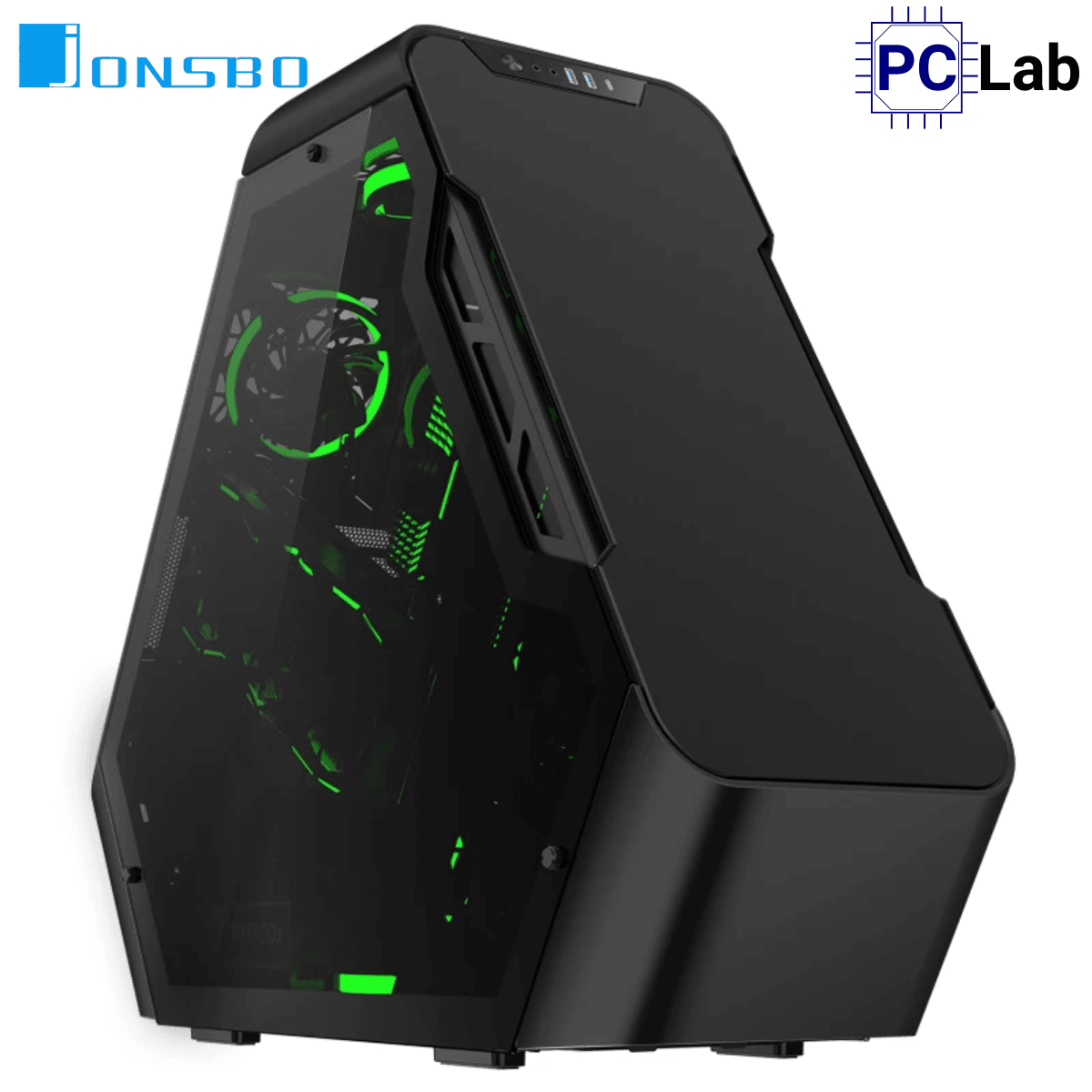 Vỏ case PC máy tính Jonsbo TR03-A Black (ATX, Mid Tower, Đen)