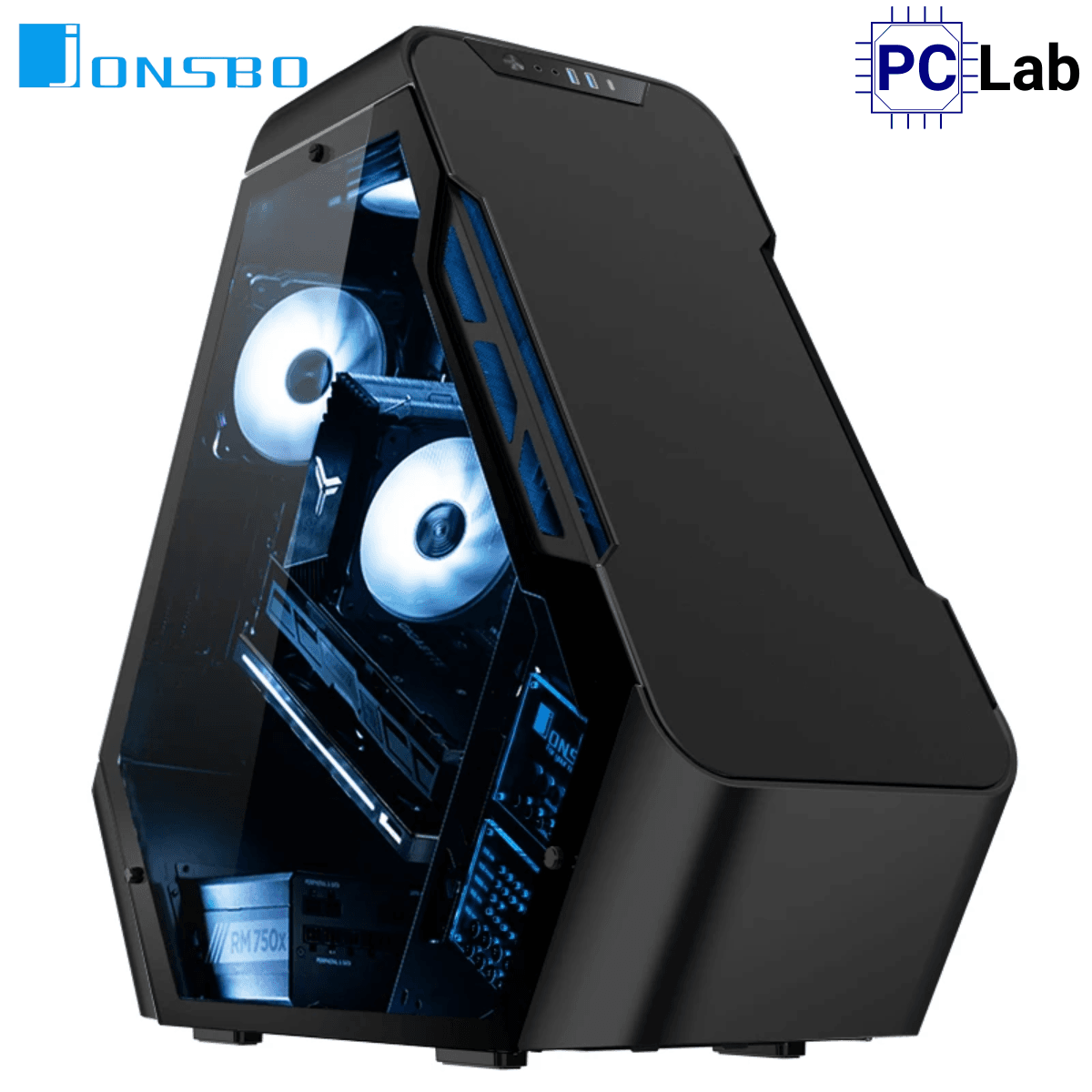 Vỏ case PC máy tính Jonsbo TR03-A Black (ATX, Mid Tower, Đen)